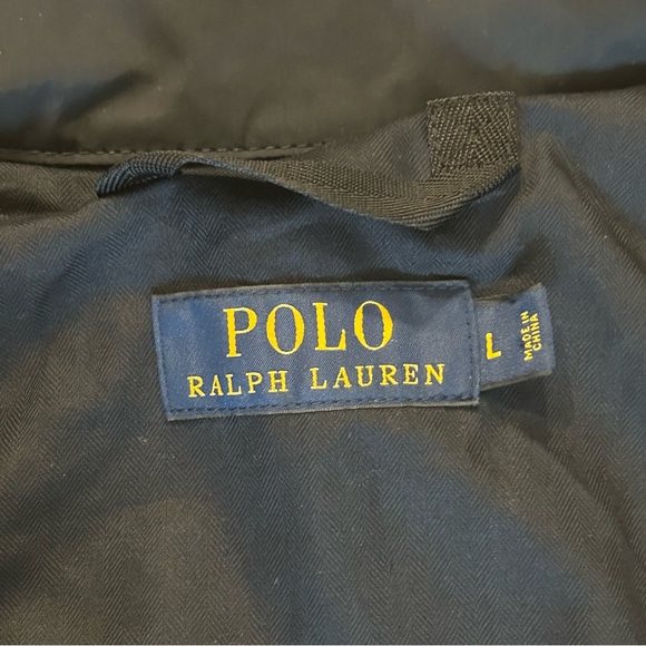 Vintage Polo Ralph Lauren Men's M-65 Military Field Jacket Navy Blue Size Large - Picture 4 of 14